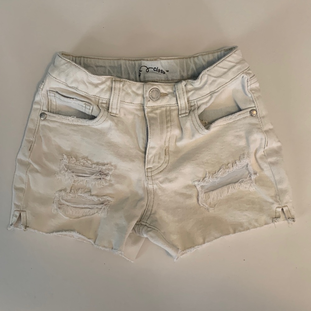 Girls Denim Shorts - Size 6/7